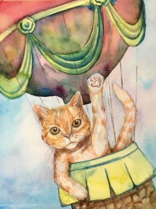 Tabby Cat Illustration
